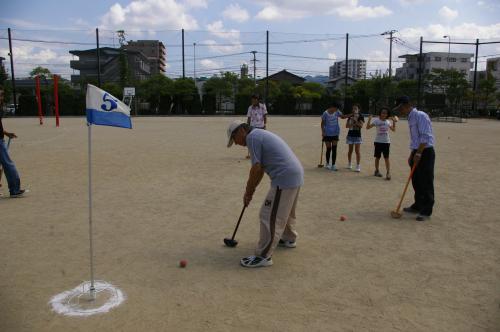 三苫校区グランドゴルフ大会